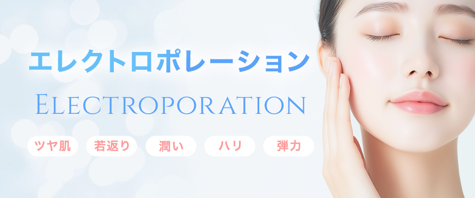 エレクトロポレーション（肌改善）